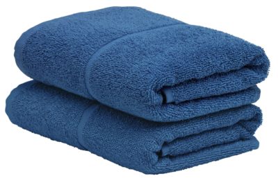 ColourMatch - Pair of Hand - Towels - Ink Blue